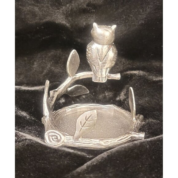 Vintage Bath and Body Works Metal Owl Candleholder - Picture 4 of 13